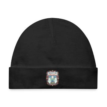 Grönland gehört Grönländern Anti-Kolonial - Baby Premium Organic Mütze - Schwarz - Vorne