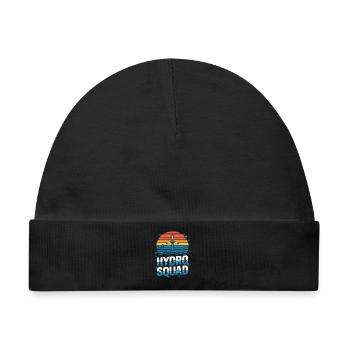  Hydro Squad Wasserkraft Team Erneuerbare Energie - Baby Premium Organic Mütze - Schwarz - Vorne