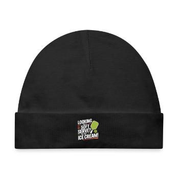 Pickleball Spieler Looking For Soft Serve Dinking - Baby Premium Organic Mütze - Schwarz - Vorne