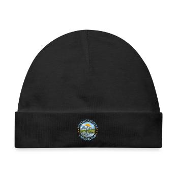 North Cascades National Park - Baby Premium Organic Mütze - Schwarz - Vorne