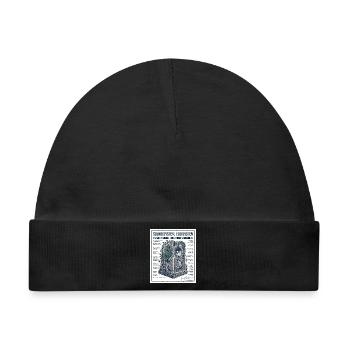 Reggae Soundsystem Eco - Baby Premium Organic Mütze - Schwarz - Vorne