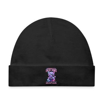 Pastel Goth Soft Goth Gaming Gamer - Baby Premium Organic Mütze - Schwarz - Vorne
