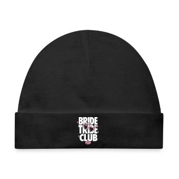 Bride Tribe Club Team Bride - Baby Premium Organic Mütze - Schwarz - Vorne