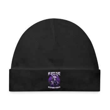 Pastel Goth Soft Goth Gaming Gamer - Baby Premium Organic Mütze - Schwarz - Vorne