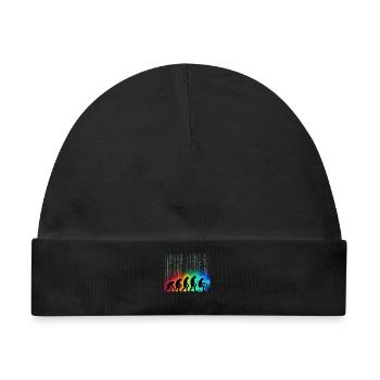 Programmierer – Coding Entwickler & Informatiker - Baby Premium Organic Mütze - Schwarz - Vorne
