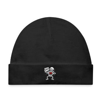 Aw Snap Broken Heart Breakup Divorce AntiValentine - Baby Premium Organic Mütze - Schwarz - Vorne