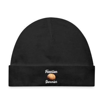 Mineralien Steine Geologie Sammler Mineral Geologe - Baby Premium Organic Mütze - Schwarz - Vorne
