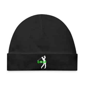 GOLFER 30 JAHRE GOLF 30. GEBURTSTAG - Baby Premium Organic Mütze - Schwarz - Vorne