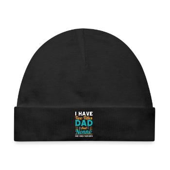 Grandfather Papaw Pop Gramps Granddad Grandpa - Baby Premium Organic Mütze - Schwarz - Vorne