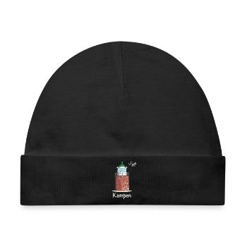 Kampen, Insel Sylt, Deutschland - Baby Premium Organic Mütze - Schwarz - Vorne