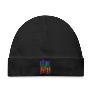 Lgbt. Vielfalt annehmen - Baby Premium Organic Mütze - Schwarz - Vorne