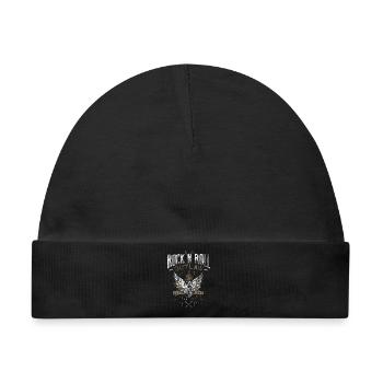 Rock & Roll Outlaw - Baby Premium Organic Mütze - Schwarz - Vorne
