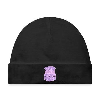 Geschenk für Steven - Baby Premium Organic Mütze - Schwarz - Vorne