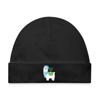 Chanukkah Hanukkah Hanukah - Baby Premium Organic Mütze - Schwarz - Vorne