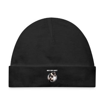 Nerv Mich Nicht Deutsche Dogge Doggen Doggenhalter - Baby Premium Organic Mütze - Schwarz - Vorne