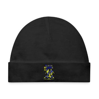 FC Carl Zeiss Jena - Baby Premium Organic Mütze - Schwarz - Vorne