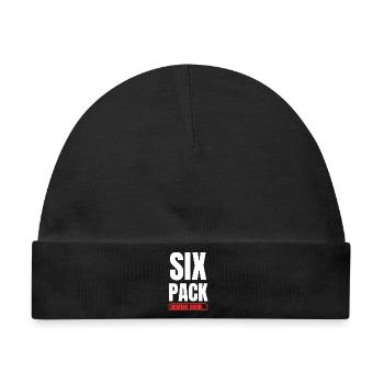 Six Pack coming soon! Fitness Motivation Sport - Baby Premium Organic Mütze - Schwarz - Vorne