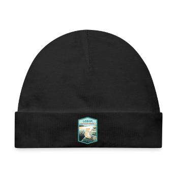 Denkmal für die Entdeckungen, Belém, Lissabon - Baby Premium Organic Mütze - Schwarz - Vorne