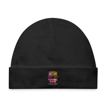 Paintball Paintball Paintball - Baby Premium Organic Mütze - Schwarz - Vorne