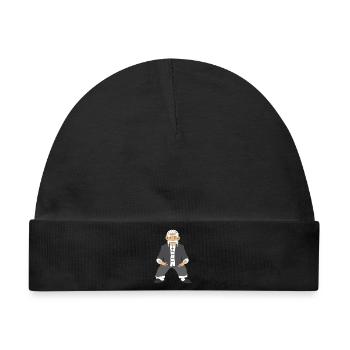 Alter Mönch – Tai Chi & Chi Qong - Baby Premium Organic Mütze - Schwarz - Vorne
