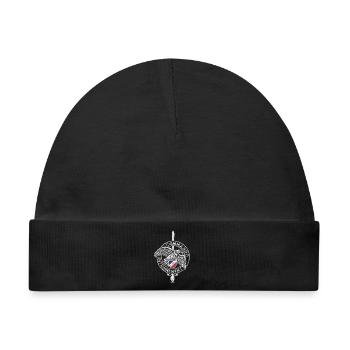 Special Forces Commando Abzeichen Frankreich Grafik - Baby Premium Organic Mütze - Schwarz - Vorne
