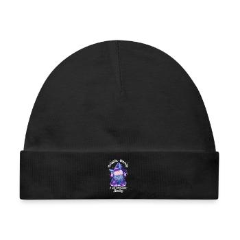 Wizard Booty Butttober - Baby Premium Organic Mütze - Schwarz - Vorne