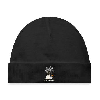 Fallas De Valencia Feuerwerk - Baby Premium Organic Mütze - Schwarz - Vorne