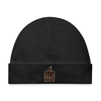 Reggae Soundsystem - Baby Premium Organic Mütze - Schwarz - Vorne