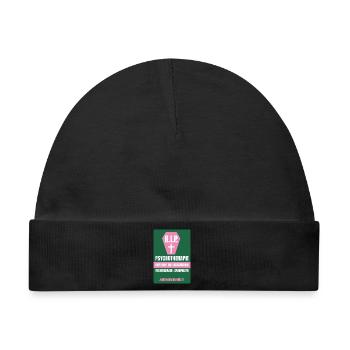 PSYCHO_04 - Baby Premium Organic Mütze - Schwarz - Vorne