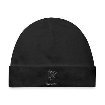 Raton Laveur Danseur de Ballet Humour - Baby Premium Organic Mütze - Schwarz - Vorne