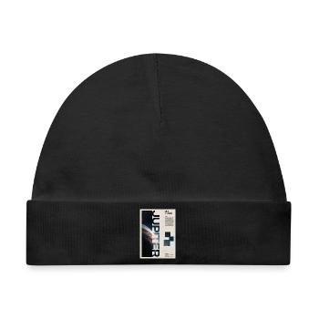Jupiter-Glyphen-Nacht-Edition - Baby Premium Organic Mütze - Schwarz - Vorne