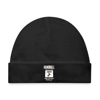 Januar gehört dem Handball – Deutschland Fan - Baby Premium Organic Mütze - Schwarz - Vorne