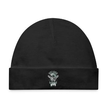 Hot Rod Garage - Baby Premium Organic Mütze - Schwarz - Vorne