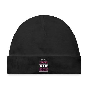 Beste Air Hockey Trainerin Air Hockeytrainerin  - Baby Premium Organic Mütze - Schwarz - Vorne