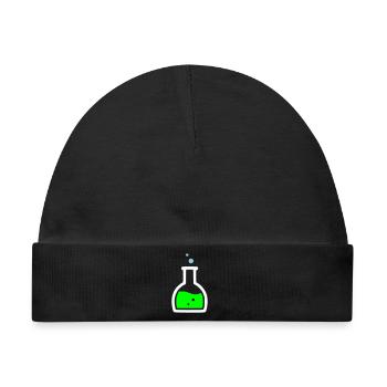 Giftiger Zaubertrank Grün - Baby Premium Organic Mütze - Schwarz - Vorne