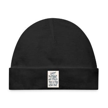 Last Picture Was Stolen Grunge Handmade Style - Baby Premium Organic Mütze - Schwarz - Vorne
