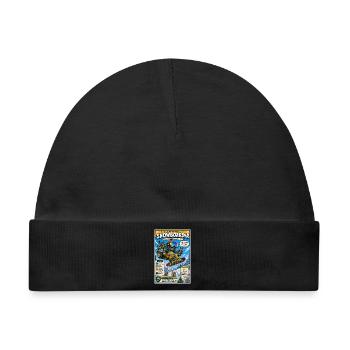 Der Snowboarder – nur noch ein Trick - Baby Premium Organic Mütze - Schwarz - Vorne