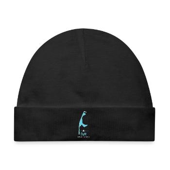 Sylt | Design-Landkarte - Baby Premium Organic Mütze - Schwarz - Vorne