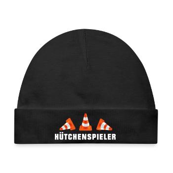 Hütchenspieler - Straßenbau (1) - Baby Premium Organic Mütze - Schwarz - Vorne