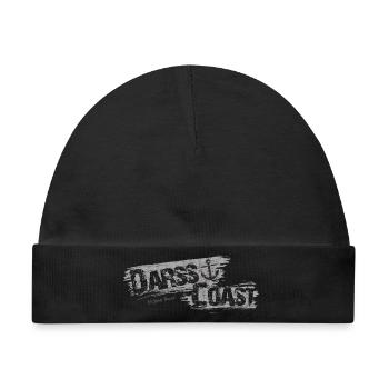 DarssCoast - Original Brand - Baby Premium Organic Mütze - Schwarz - Vorne