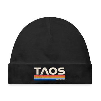 Taos - New Mexico - USA - Amerika - Ski Resort - Baby Premium Organic Mütze - Schwarz - Vorne