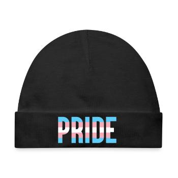 Pride Month LGBT - Trans Pride - Baby Premium Organic Mütze - Schwarz - Vorne