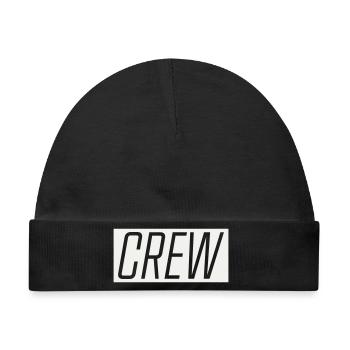 Crew  - Baby Premium Organic Mütze - Schwarz - Vorne
