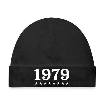 1979 Limited Edition 1979 Retro 1979 - Baby Premium Organic Mütze - Schwarz - Vorne