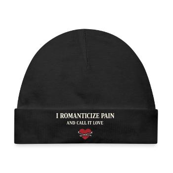 Vampirische Romantische Romantik Goth Dunkle - Baby Premium Organic Mütze - Schwarz - Vorne