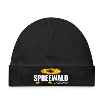 Spreewald Flüsterer - Baby Premium Organic Mütze - Schwarz - Vorne