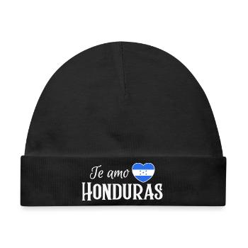 Ich liebe Honduras, made in Honduras - Baby Premium Organic Mütze - Schwarz - Vorne