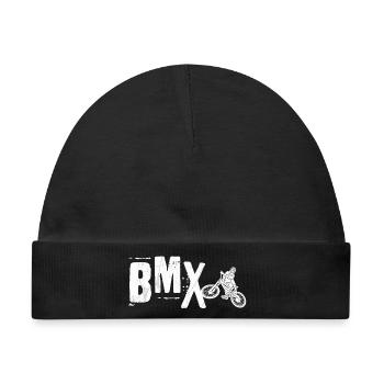 BMX Lifestyle - Baby Premium Organic Mütze - Schwarz - Vorne