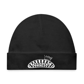 Assistent als Job - Baby Premium Organic Mütze - Schwarz - Vorne
