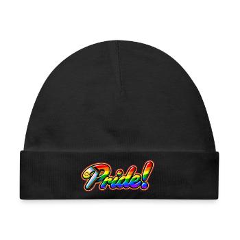 Pride-Progress-Intersex - Baby Premium Organic Mütze - Schwarz - Vorne